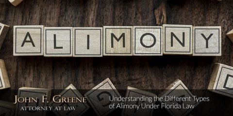 Understanding the Different Types of Alimony Under Florida Law