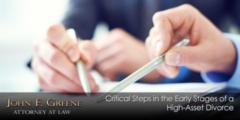 Critical Steps in the Early Stages of a High-Asset Divorce