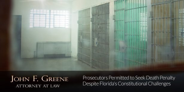 Prosecutors Permitted to Seek Death Penalty Despite Florida's Constitutional Challenges